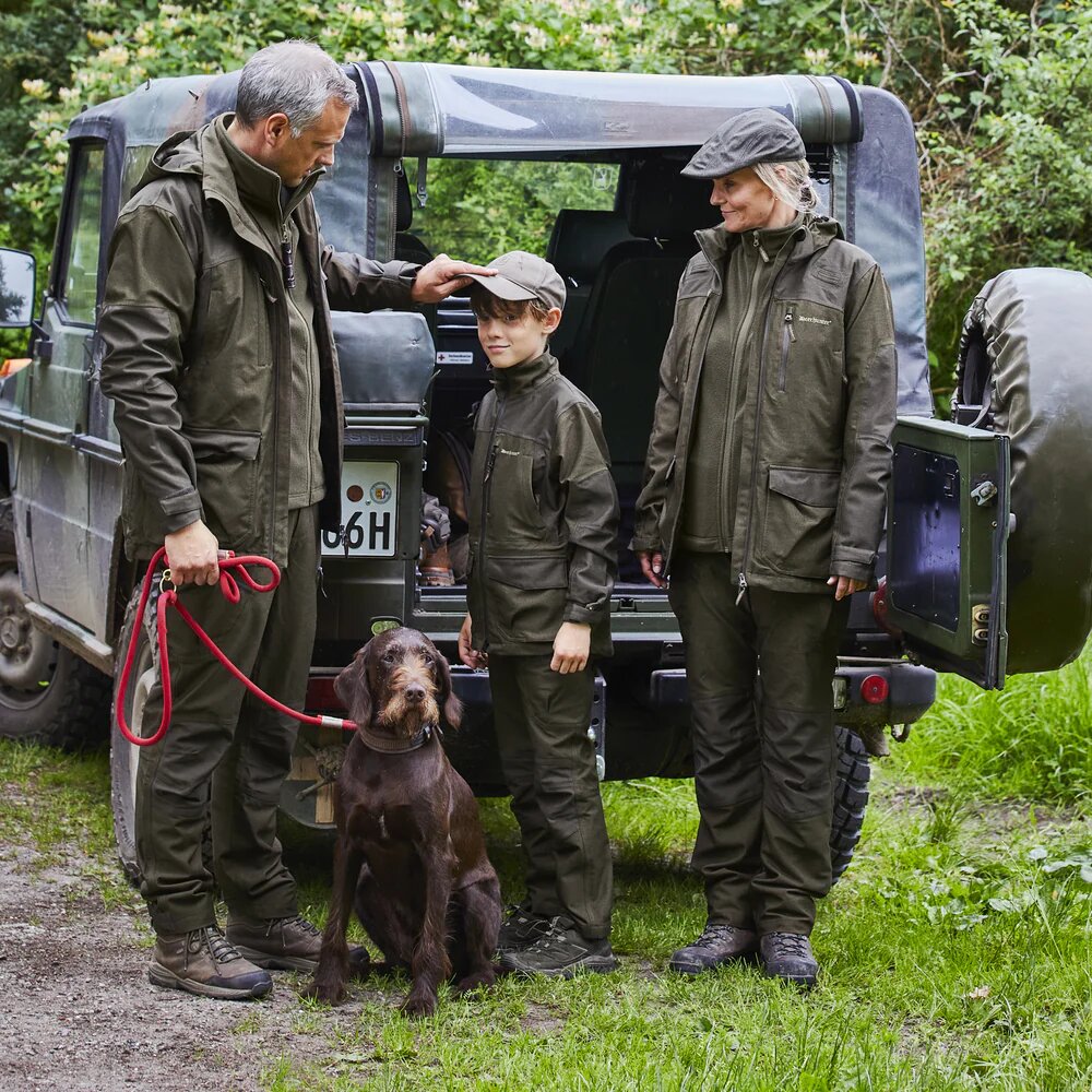 Брюки DeerHunter Chasse Trousers (365 Olive Night melange) Фото 4